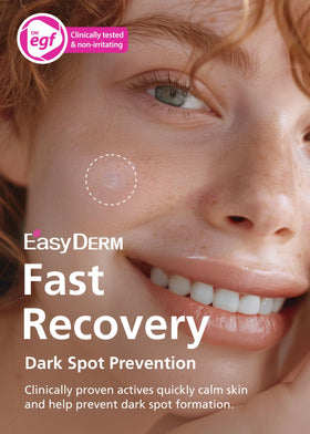DWEasyDerm close-up of a single clear microdart patch, precise delivery