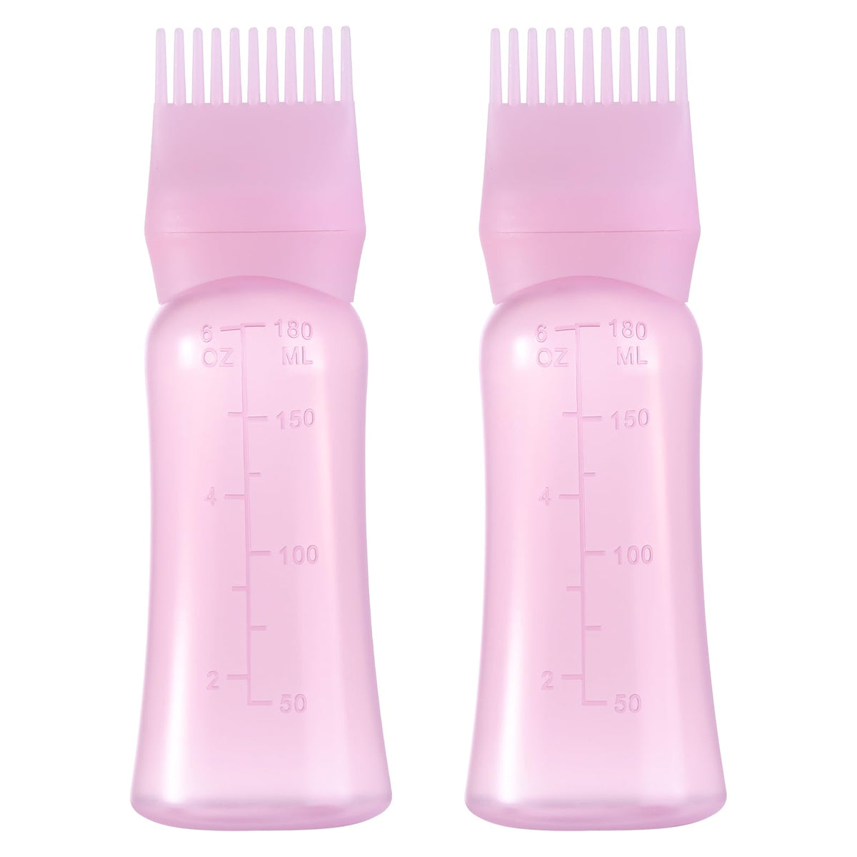Dymoece front view of 6oz bottle showing shape and cap for neat application