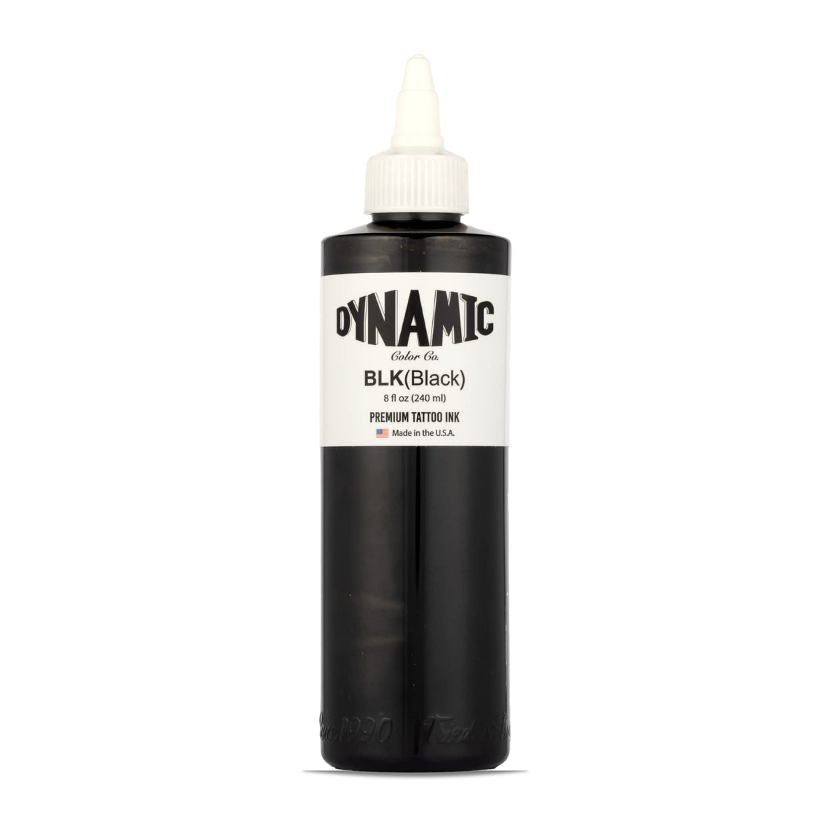 Dynamic Color front label showing brand and 8 oz size, professional confidence