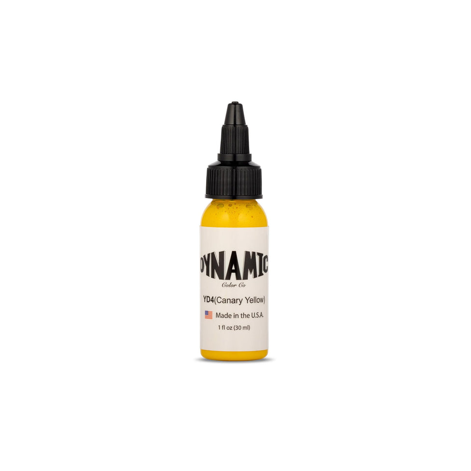 Dynamic Color front label showing canary yellow bottle and clarity benefit