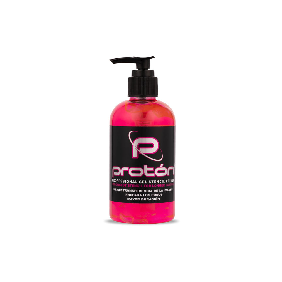 Dynamic Color Co proton primer front packaging showing bottle and label, professional reliability