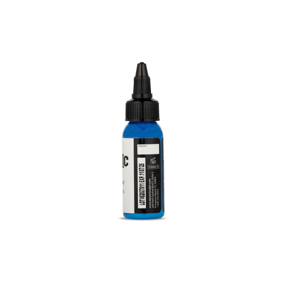 Dynamic Color label close-up highlighting lot-number traceability and quality assurance