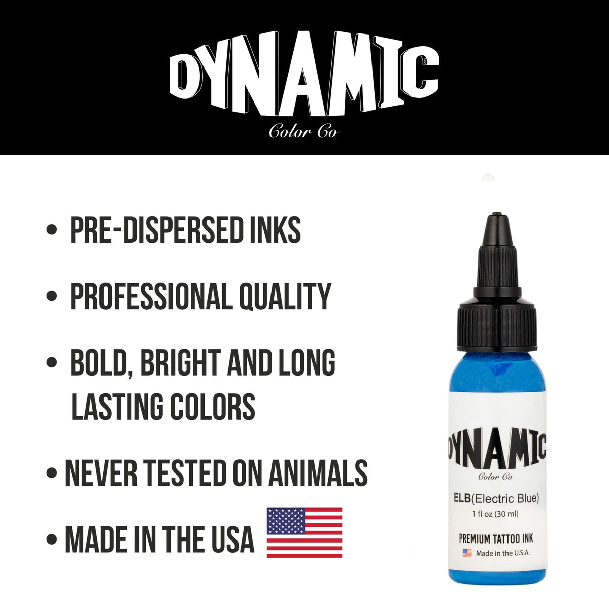 Dynamic Color 1 oz bottle next to coin for scale showing compact studio-friendly size