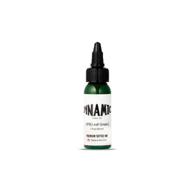 Dynamic Color Leaf Green front bottle showing label and color