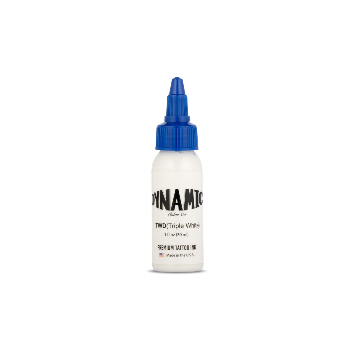 Dynamic Color bottle front label showing brand and product for quick identification