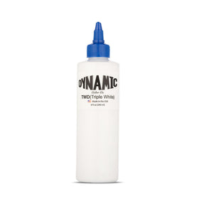 Dynamic Color Triple White front packaging showing brand and bottle benefit of clear opacity
