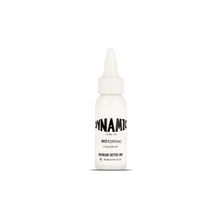 Dynamic Color White front packaging showing brand and sterilized label, ensures studio-ready reliability