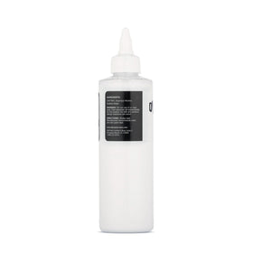 Dynamic Color white ink texture pour showing smooth consistency benefit