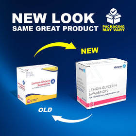 Dynarex individual sealed packet demonstrating hygienic single-use convenience