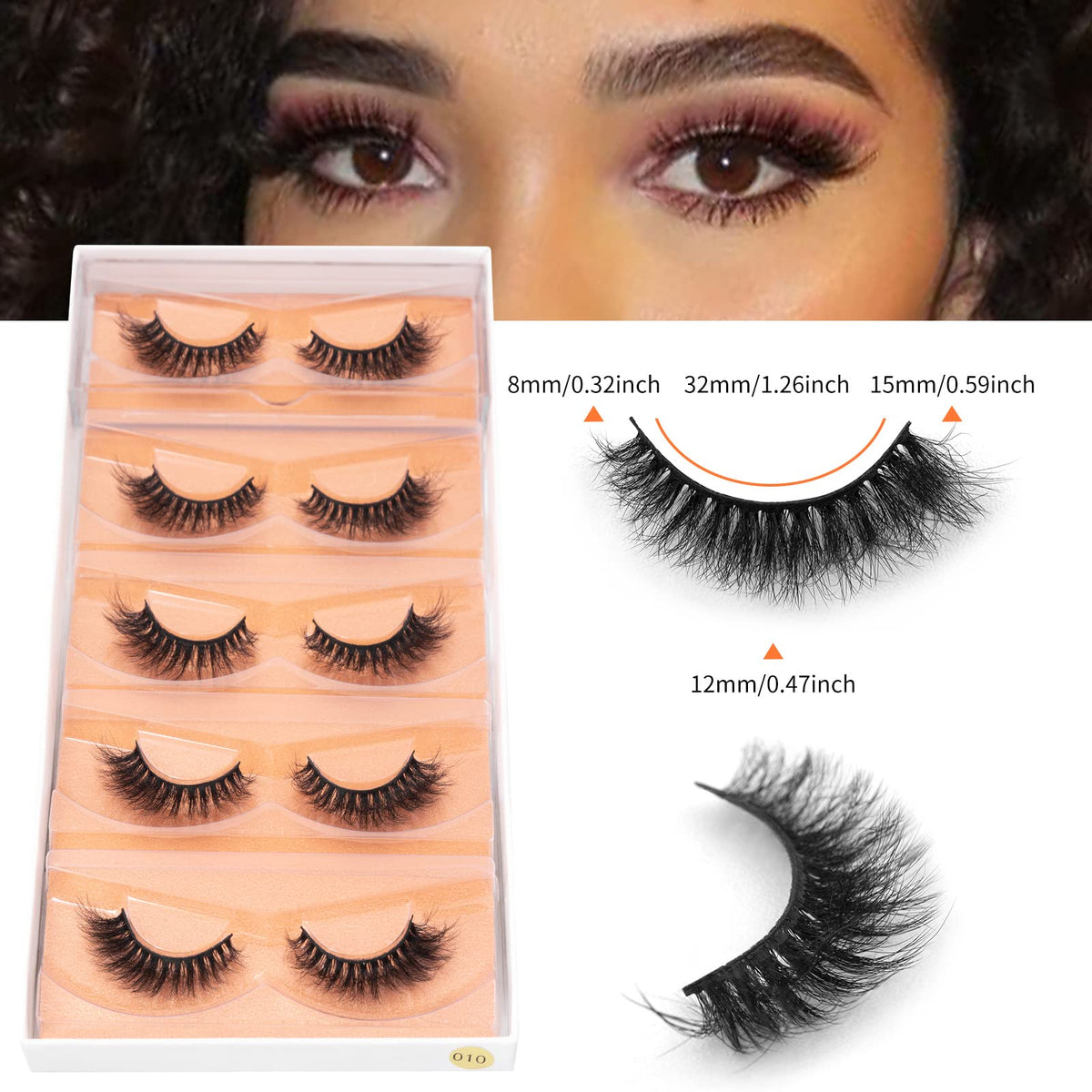 DYSILK faux mink fiber texture delivering fluffy natural volume