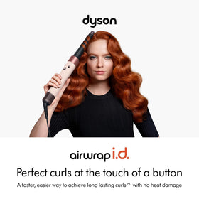 Dyson Airwrap i.d. barrels close up displaying texture and direction for consistent curls