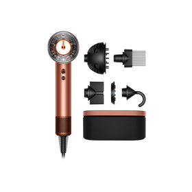 Dyson Supersonic Nural front view showing sleek design and balanced handle benefit fast styling
