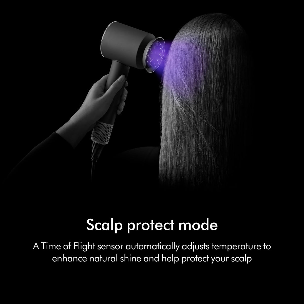 Dyson Supersonic extended cable and plug for salon‑style reach and convenience