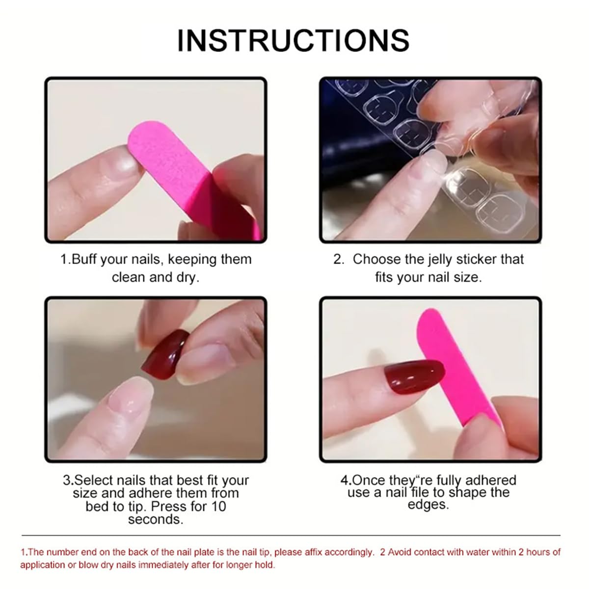 DZPGUONIZ hand comparison showing short length, manageable and practical wear