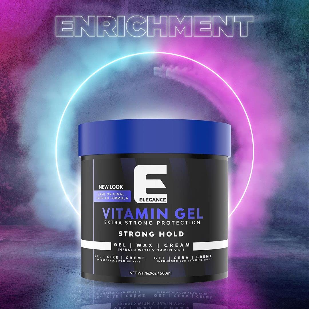 E Elegance ingredient label showing Pro-VB-5 enrichment details