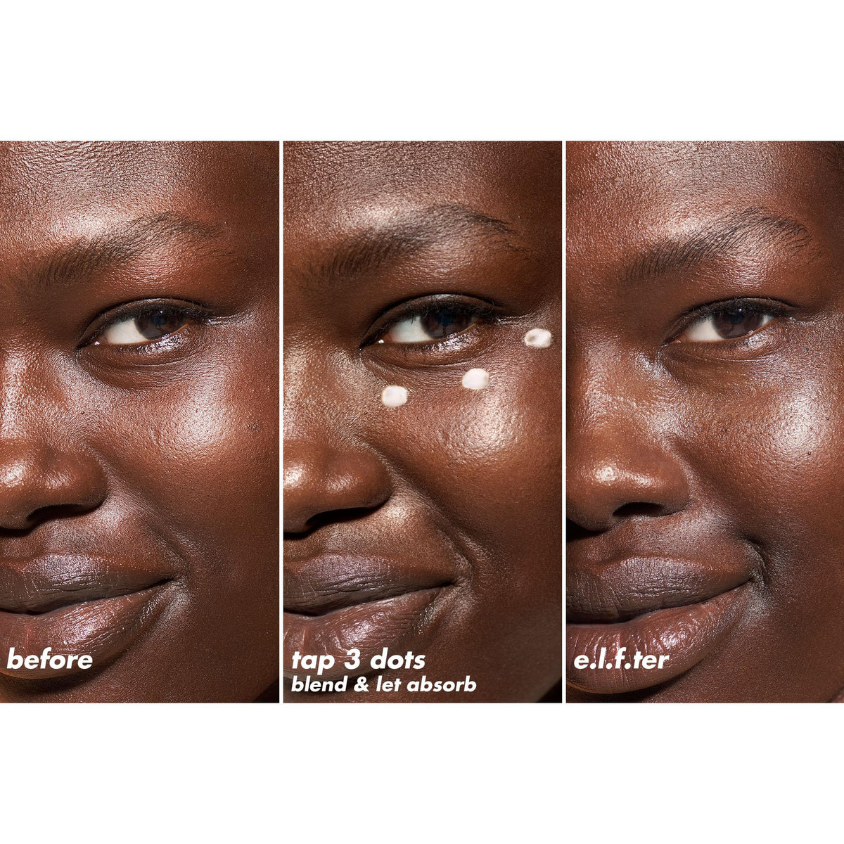 e.l.f. jar beside concealer illustrating makeup-friendly layering benefit