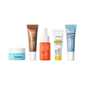 e.l.f. SKIN sunscreen SPF 30 tube squeezed onto hand offering glow and daily protection