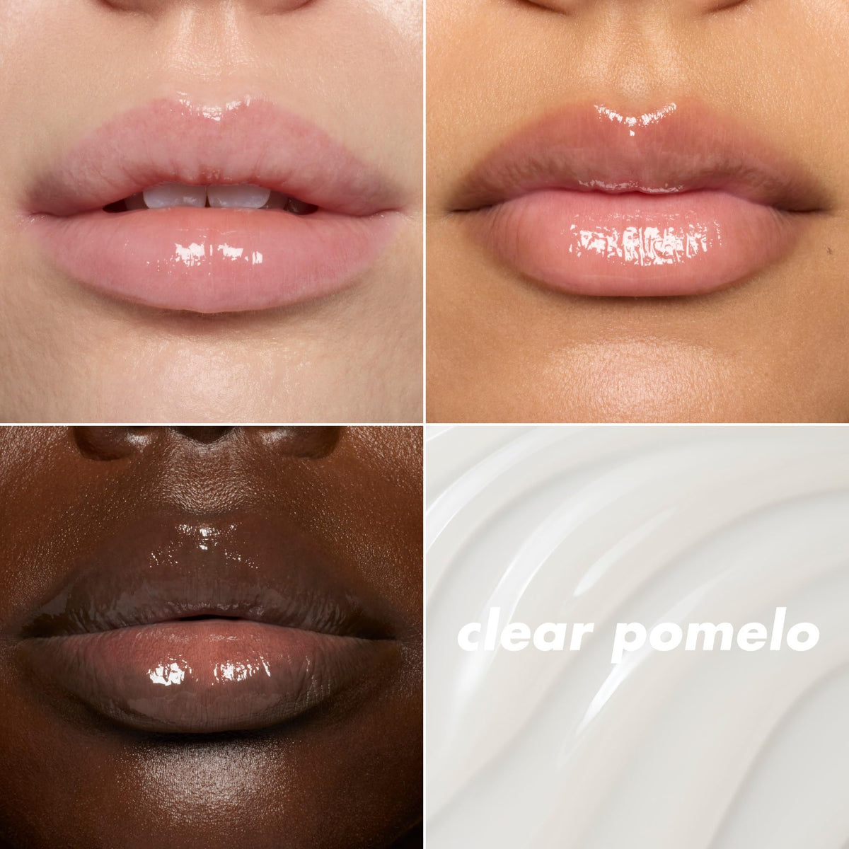 e.l.f. close-up of Thirst Burst Lip Treatment texture highlighting cushiony, hydrating formula
