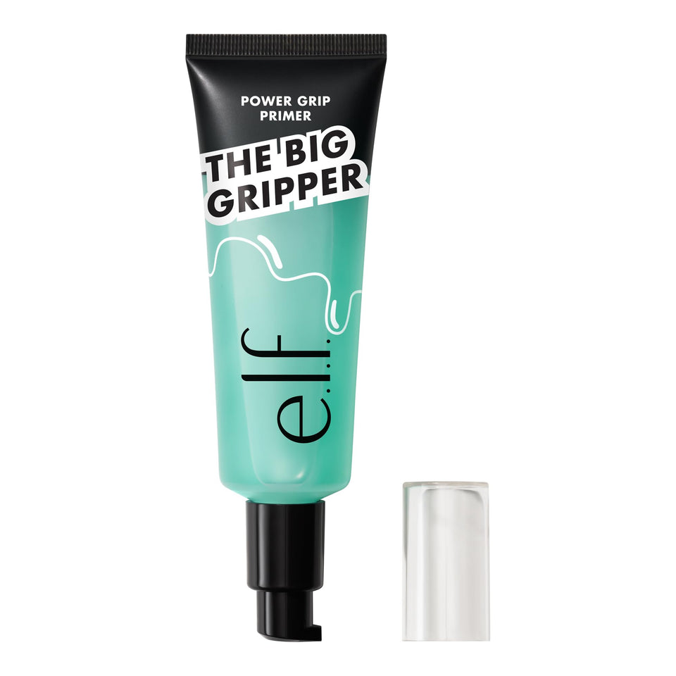 e.l.f. Power Grip primer front packaging showing product and size benefit