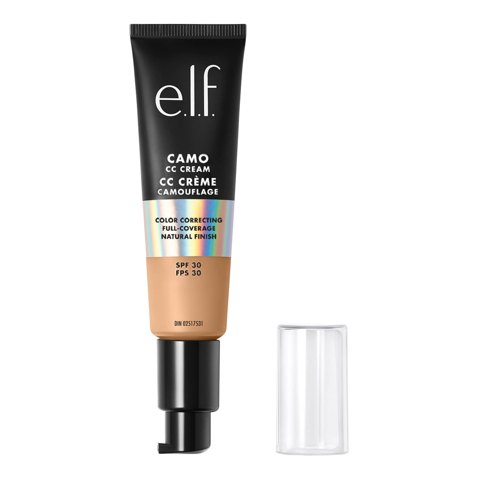 e.l.f. front packaging showing tube and shade label, clear product ID and benefit