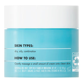 e.l.f. graphic of hyaluronic acid and niacinamide ingredients for brightening
