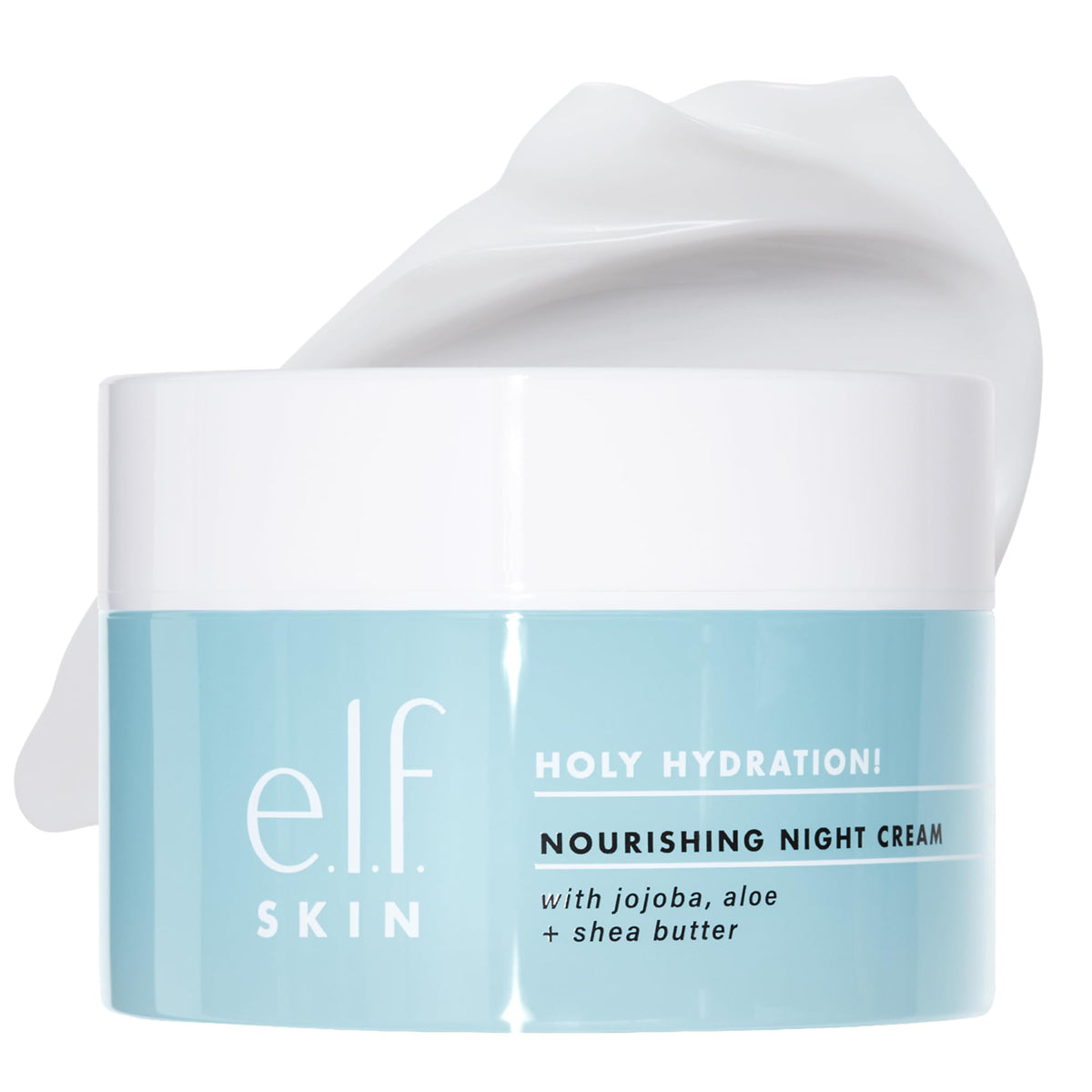 e.l.f. skin front packaging showing jar and label for clear product identification and trust