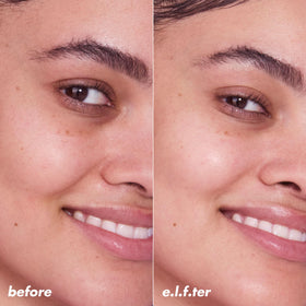 e.l.f. toner paired with Thirst Burst Drops showing complementary layering benefit