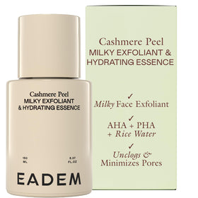 EADEM front bottle shot showing packaging and 5 oz size, highlighting product clarity and benefit