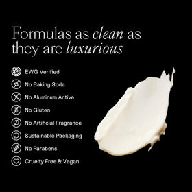 Each & Every ingredient label highlighting Dead Sea Minerals and clean formula