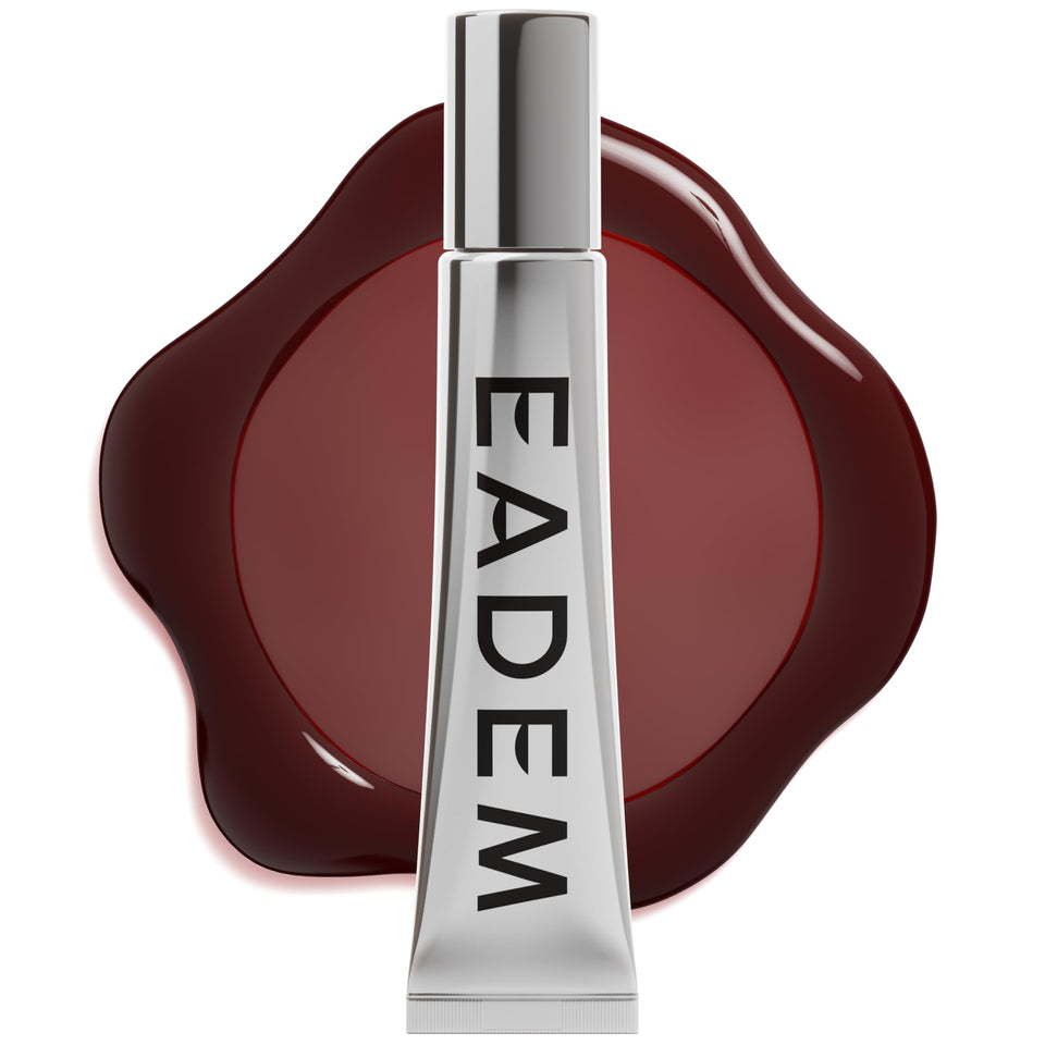 EADEM jar front view showing Boba Bounce shade and premium finish