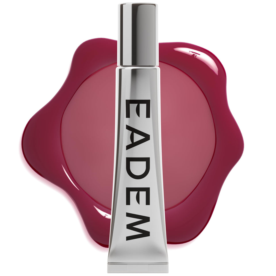 EADEM Le Chouchou front jar showing product branding and elegant packaging benefit clear identity