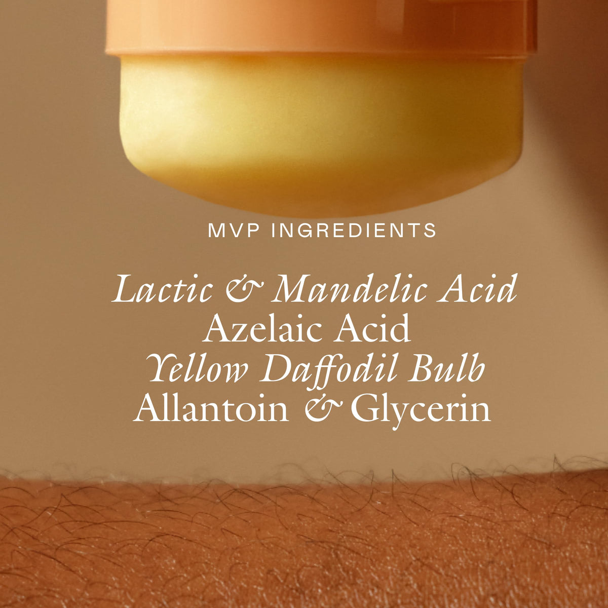 EADEM applying serum to underarm to soothe and minimize ingrowns