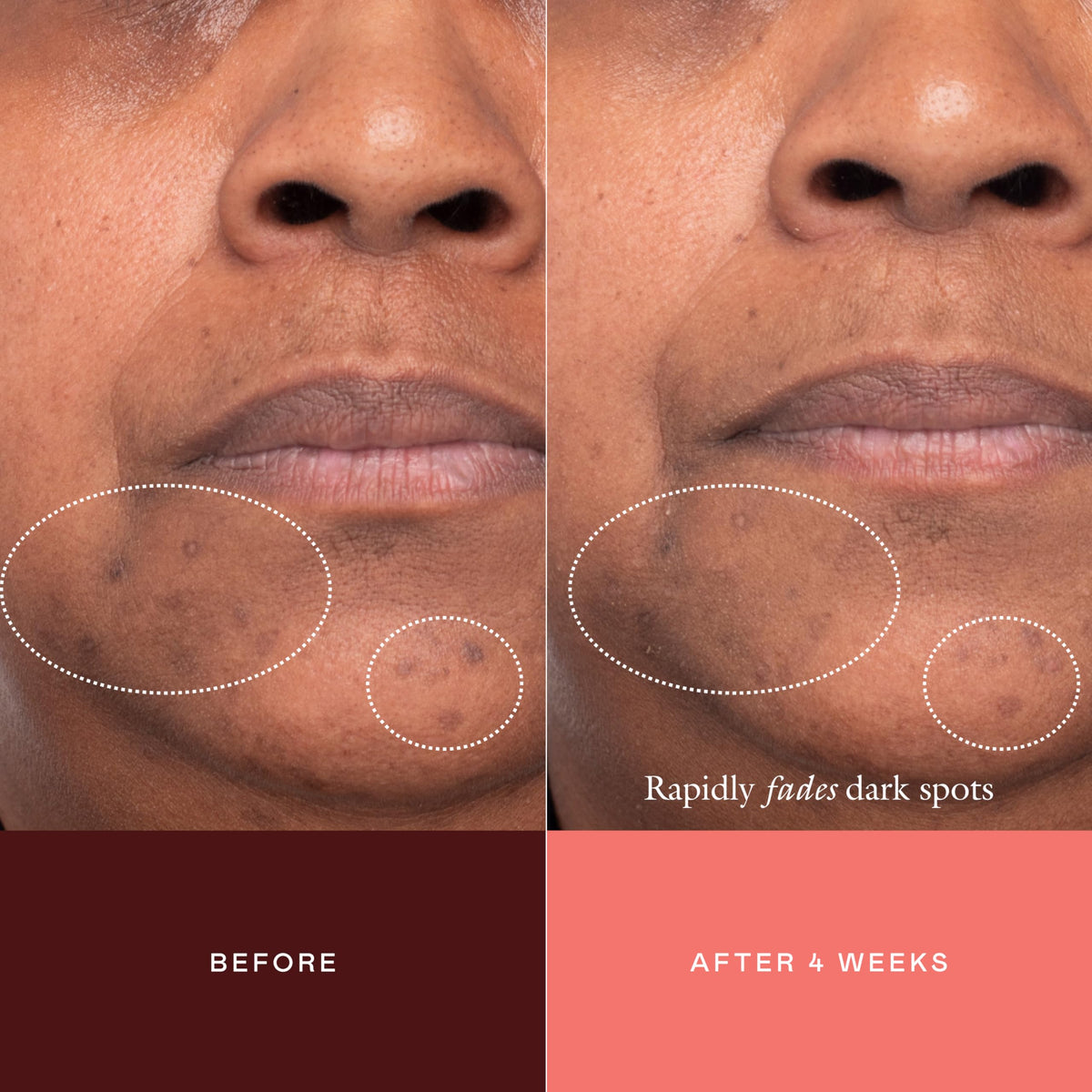 EADEM 1 ml tube on fingertip to show compact size and travel-friendly benefit