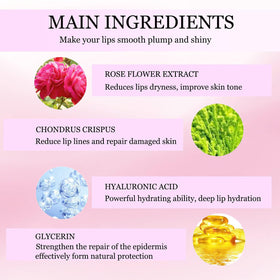 Eakroo kit contents laid out with 15 lip and 15 eye masks for value and variety