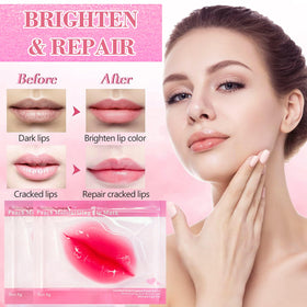 Eakroo patch applied under eye on model demonstrating quick de-puffing benefit