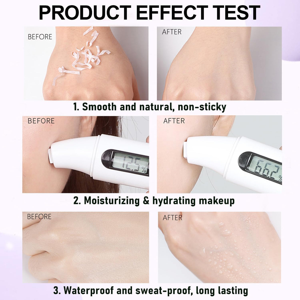 Eakroo staged on bathroom vanity with mirror showing everyday morning routine appeal
