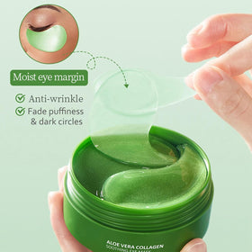 Eakroo close-up texture of gel patch highlighting hydrating formula