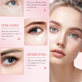 Eakroo close-up of single hydrogel patch texture for soothing hydration benefit
