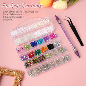 EARLMONI size comparison of 1mm–5mm gems to guide design and placement