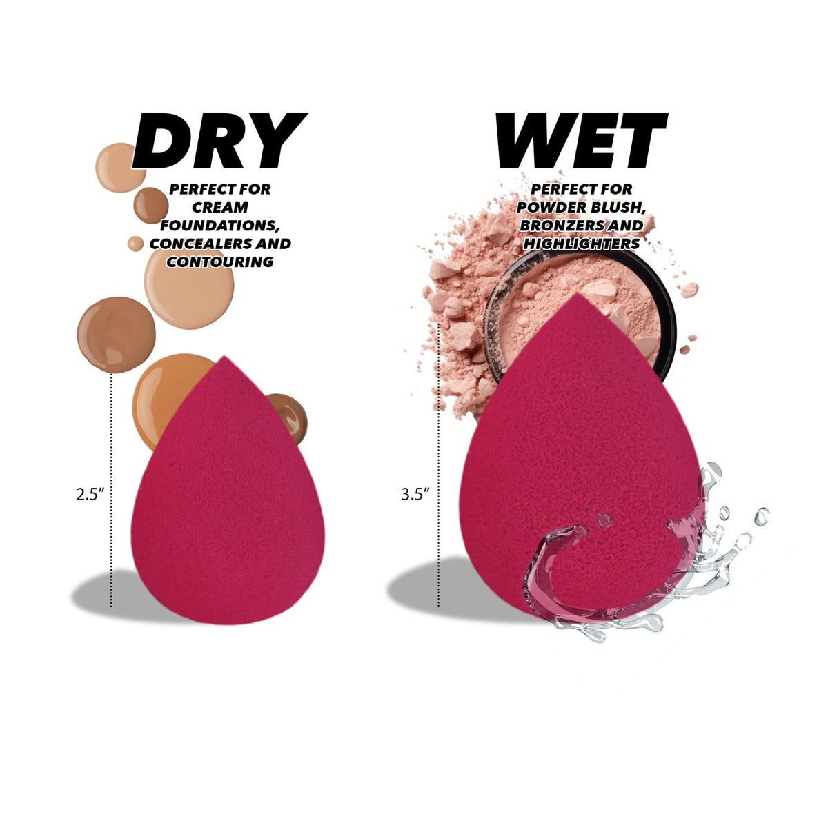 Earth & I precision tip applying concealer neatly in under-eye area