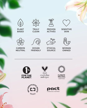 Clear shot of the product label and ingredient list to emphasize transparency and clean formulation