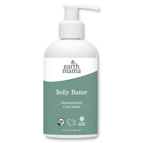 Earth Mama jar front view showing clean packaging and benefit