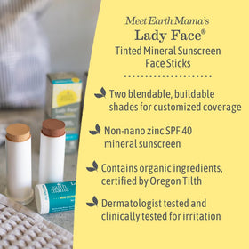 Earth Mama in hand size scale demonstrating travel-ready 0.74 oz benefit