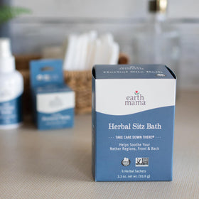 Earth Mama product label and ingredients list for clear ingredient information benefit