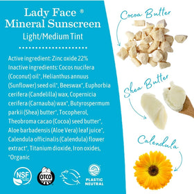 Earth Mama lifestyle outdoor use on face, practical sun protection benefit