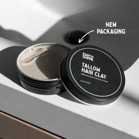 Earth Wave clay warmed in hand demonstrating easy application and even distribution