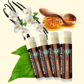 Earth's Daughter beeswax and coconut oil ingredients conveying natural hydration