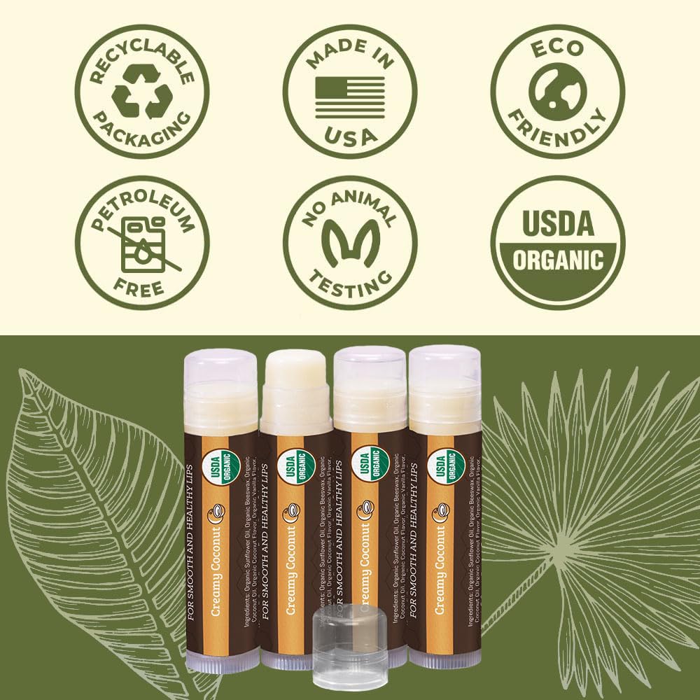 Earth's Daughter applying balm to lips outdoors, protective moisture during activity