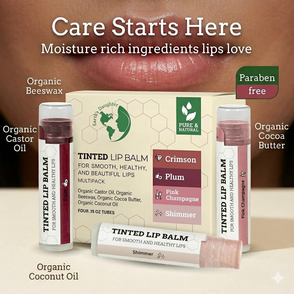 Earth's Daughter open tube close-up texture highlighting smooth moisturizing balm