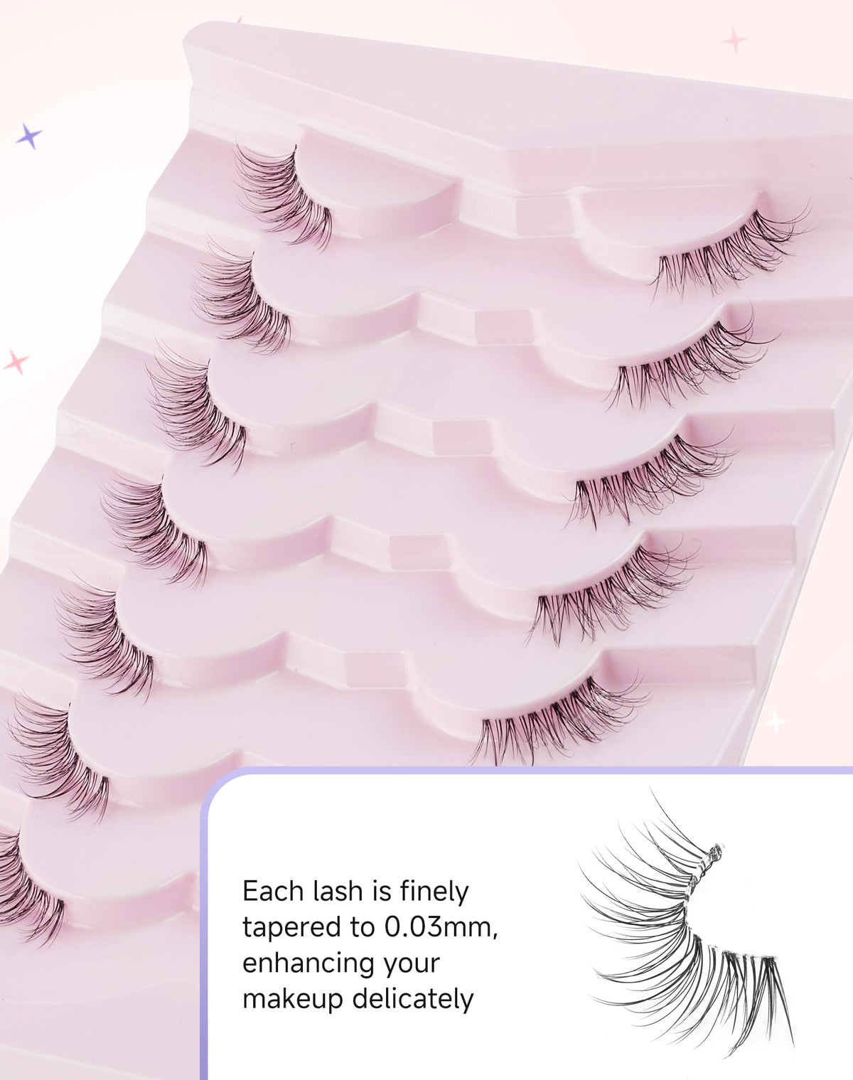 Easeful close-up of clear flat band providing better adhesion and comfort